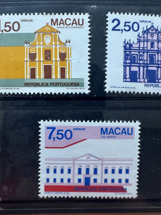 Série Completa 1983 - Selos de Macau