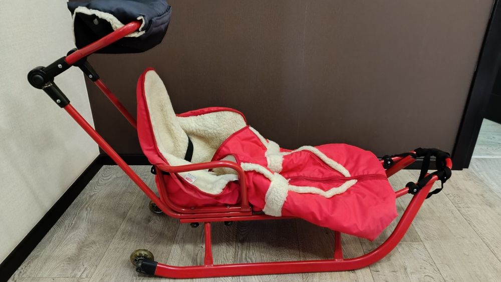 Санки PICCOLINO красные