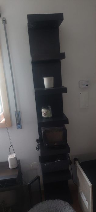 Estante LACK  preta IKEA
