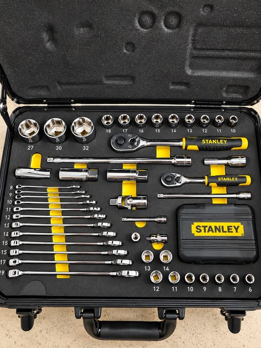 Mala de Ferramentas STANLEY 142 Peças – Como Nova