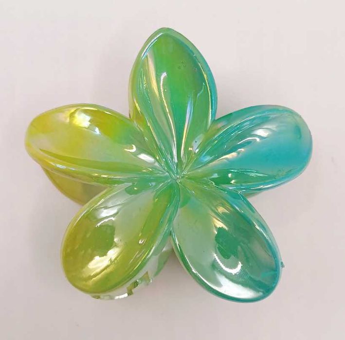 KLAMRA KWIAT szczęka duża SPINKA do włosów kwiatek HAWAJSKA klamra17