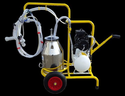 Ordenha móvel para 2 animais