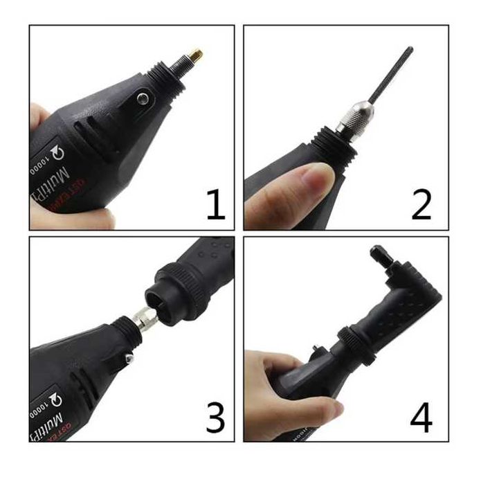 Кутова насадка для гравера dremel