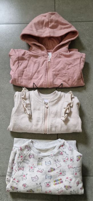 Komplet bluz rozm. 80 Sinsay Reserved Primark