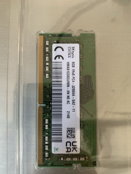 RAM Memory 2x8GB (16GB)64730205357826120