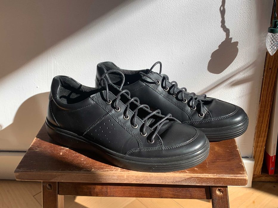 ECCO nowe skórzane męskie wiosenne buty Soft Classic Sneakersy Adidasy