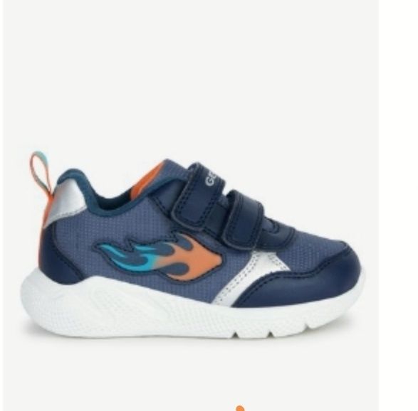 Buty sportowe sneakersy adidasy geox oddychające 26 płomyk płomień