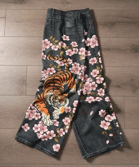 Baggy jeans (nadruk)