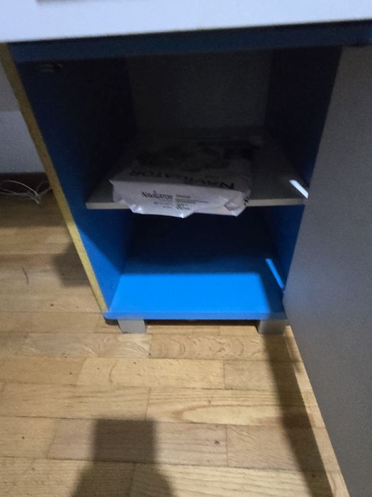 Cama + escritório Quarto menino/ jovem Madeira maciva