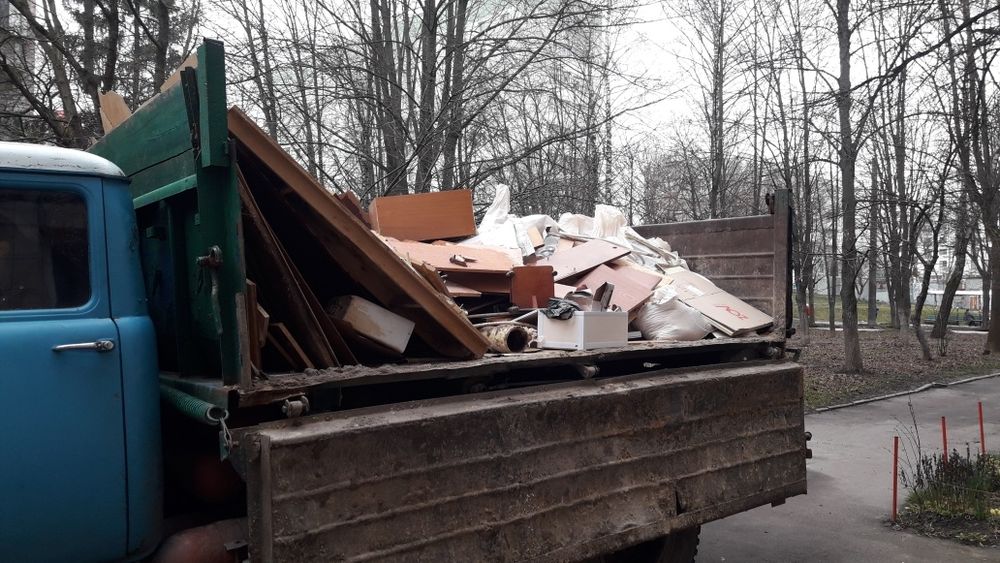 вивіз будівельного сміття, вивіз гілля, вивіз мотлоху