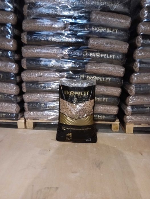 Pellet dąb 6 i 8 mm - producent Kaczkan pelet