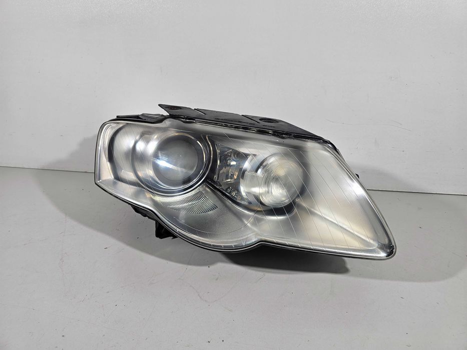 VW Passat B6 Lampa Przód Prawa Bi-Xenon Skrętny Skrętna EU Kompletna