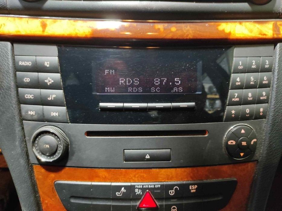 SISTEMA AUDIO / RADIO CD MERCEDES CLASE E (W211) BERLINA E 220 CDI (211.008)