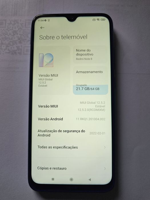 Redmi note 8 (2021)