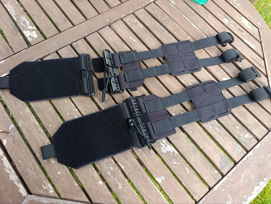 Cummerbund preta copia do modelo agilite airsoft