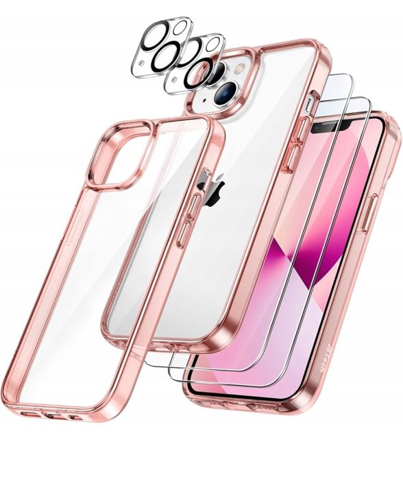 Etui case full protect iphone 13 pro + 2 pack szkło hartowane
