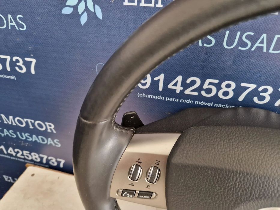 Volante usado pele com airbag JAGUAR XF X250