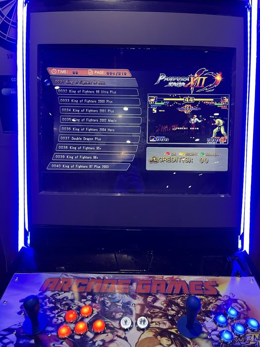 Arcade c/Leds com 3188 jogos