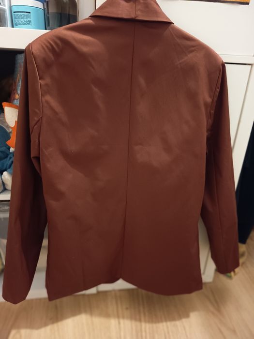 Blazer castanho chocolate M