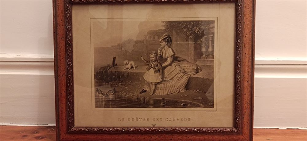 Quadros 37x44cm moldura madeira