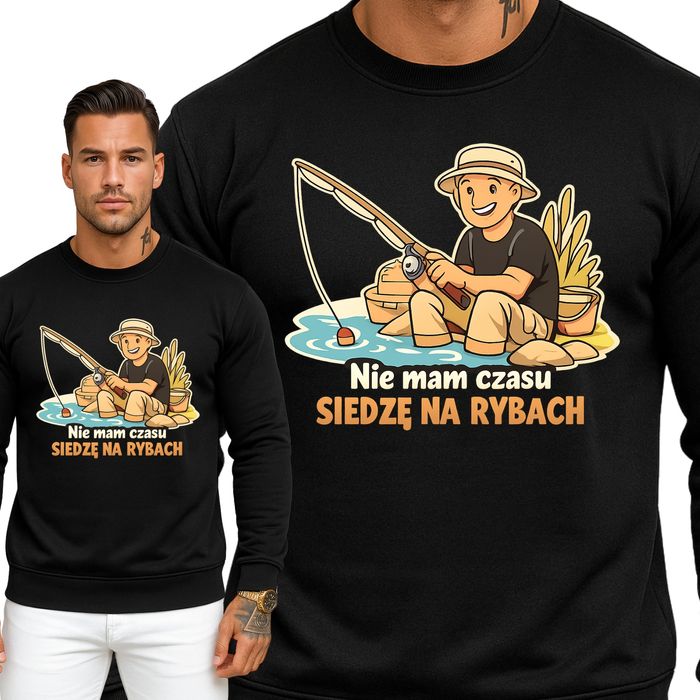 Bluzy męskie z nadrukiem