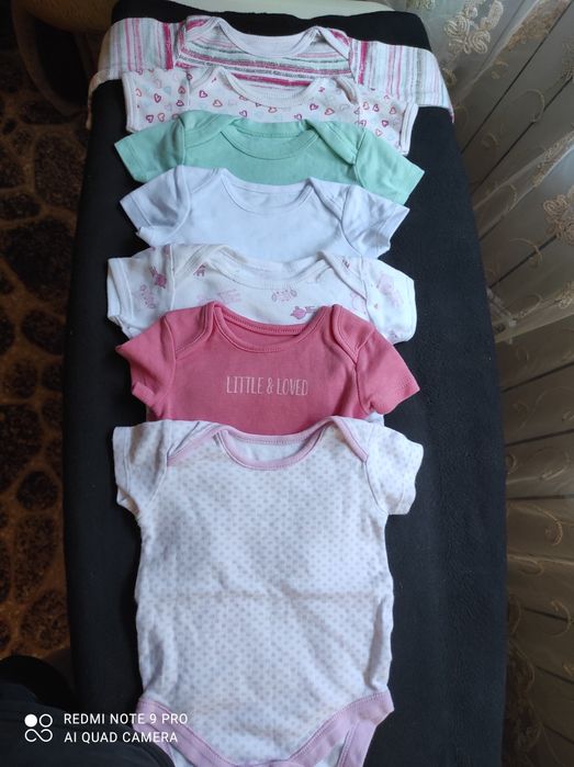 Дитячі бодики 62-68