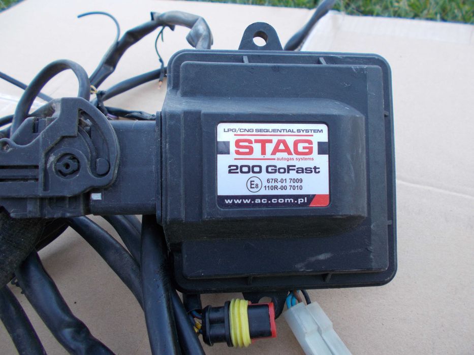 instalacja LPG gazowa sekwencja STAG 200 GOfast valtek at09