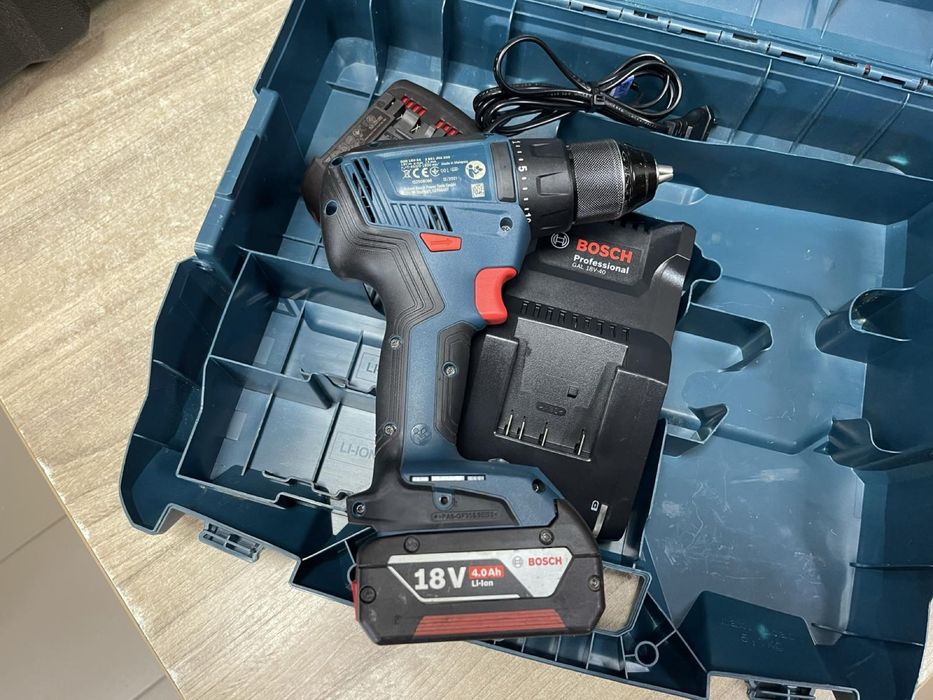 Bosch Professional GSR 18V-55 / Акумуляторний дриль-шурупокрут Бош (комплект)