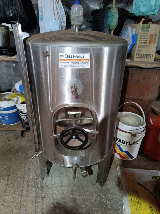 Pipa de inox ideal para vinho de 300 Litros