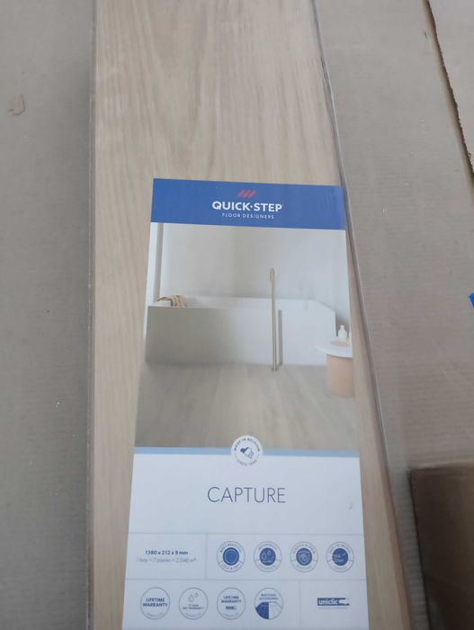 Panele podłogowe Quick-Step Sig4750 Dąb beżowy lakierowny