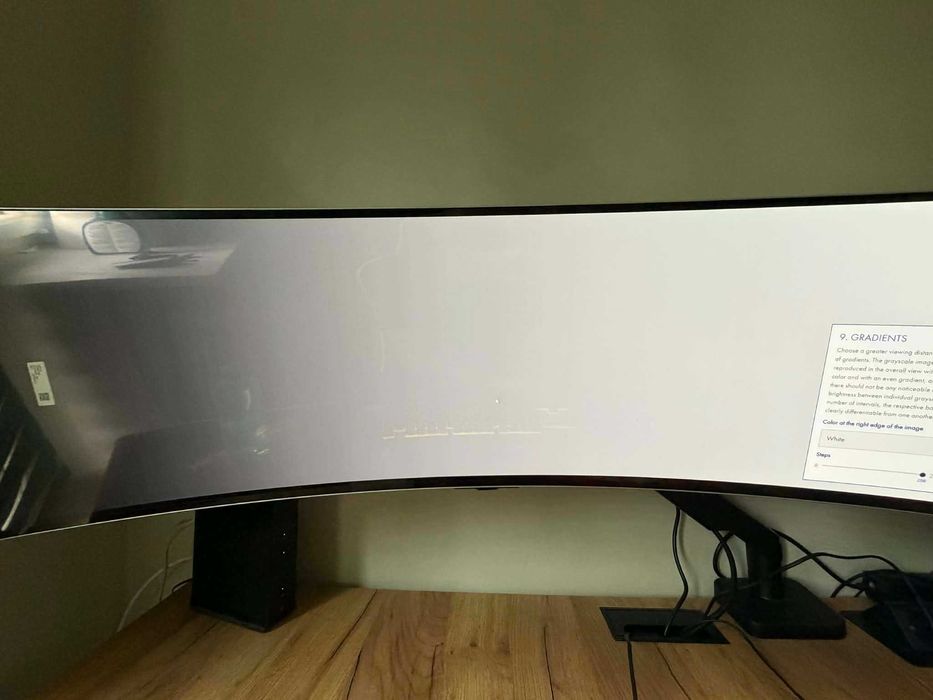 Monitor SAMSUNG Odyssey G9 G95SC 49" OLED 5120x1440px 240Hz 0.03 ms [GTG] Curved  Gwarancja producenta do 28.12.2026