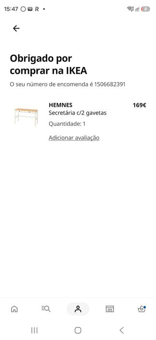 Secretaria HEMNES Ikea

Secretária c/2 gavetas