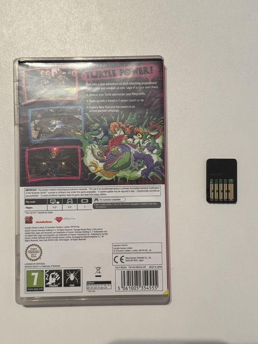 TMNT Mutantes unleashed nintendo switch