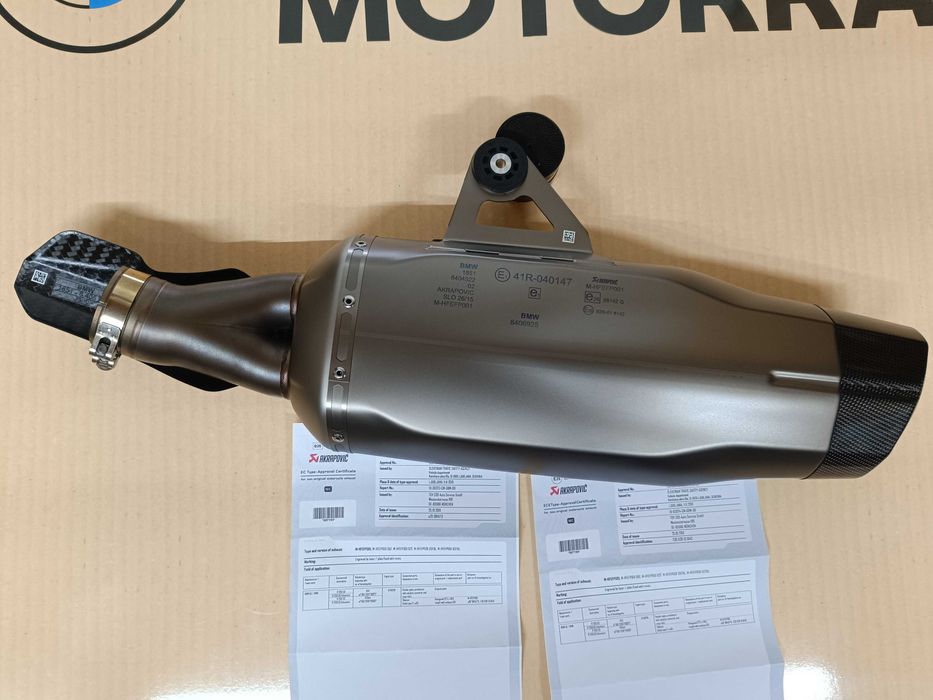 Ponteira Akrapovic BMW R1250 GS GSA Adventure - como NOVA