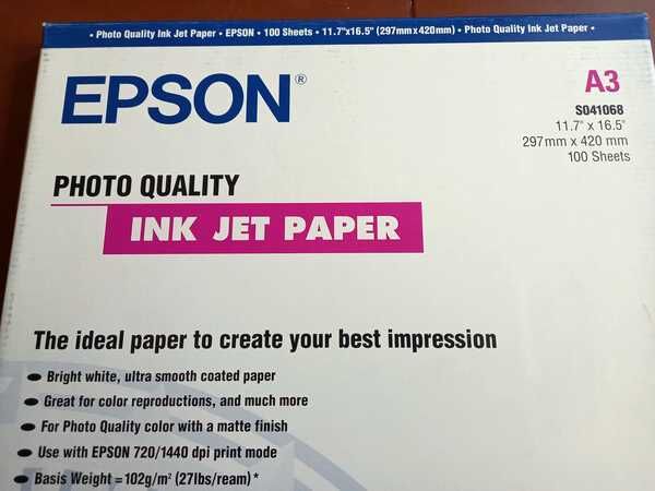 Papel fotográfico A3