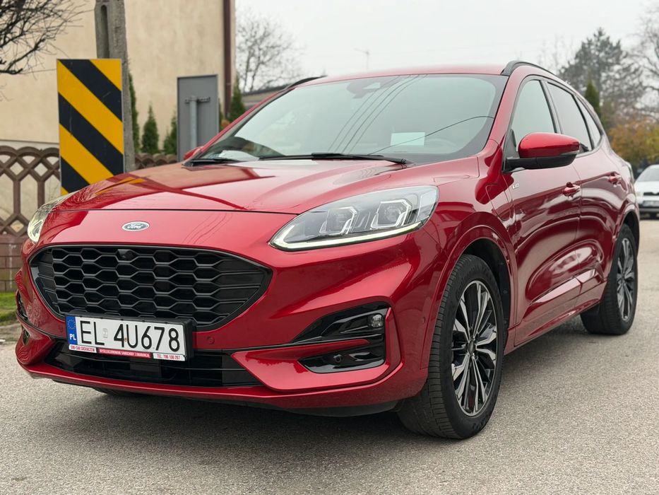 Ford Kuga Salon PL FV23% Kamera ACC Martwe Pole Czujniki Head_up ST-Line