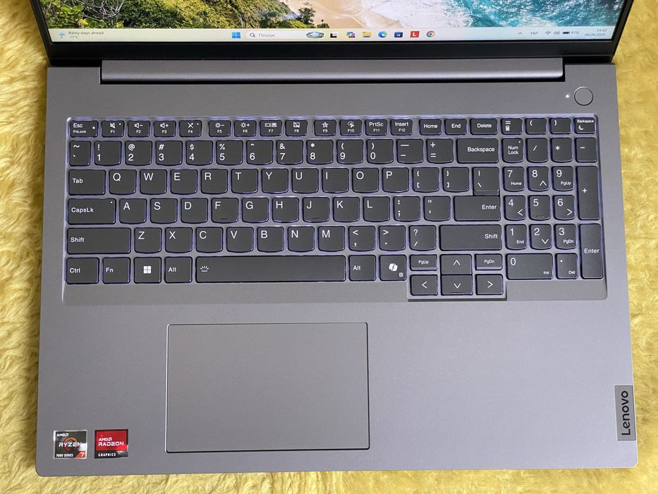 ThinkBook 16 G7 ARP 2025р Ryzen 7/DDR5-16Gb/Radeon 680M