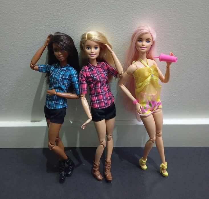 Barbies made to move