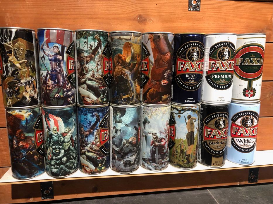 Банка  з пива, пивна банка металева