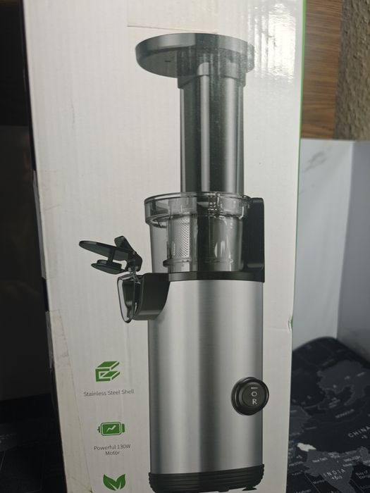 Wolnoobrotowa wyciskarka do soków GDOR SJ-008 ze stali nierdzewnej