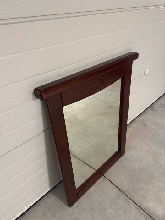 Espelho de sala / entrada em madeira