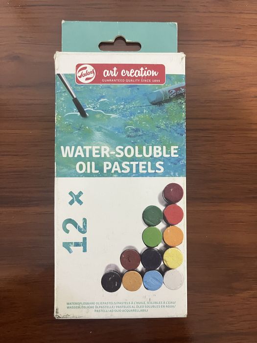 Tintas pastel de oléo (x12)