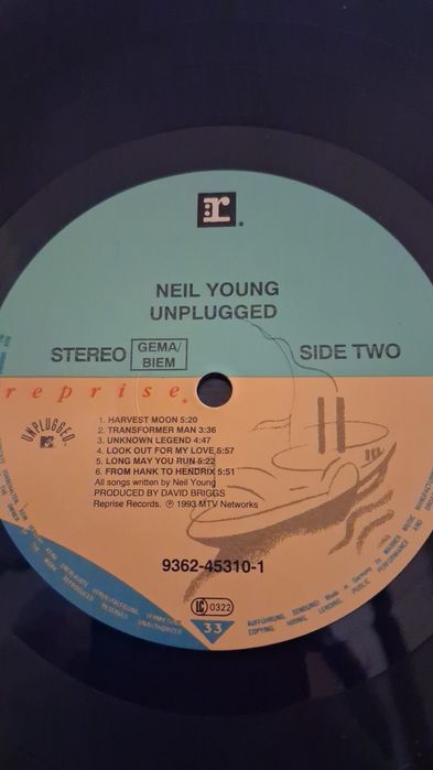 Disco Neil Young raro