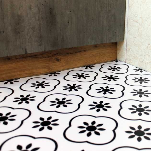 Самоклеюча вінілова плитка 600х600