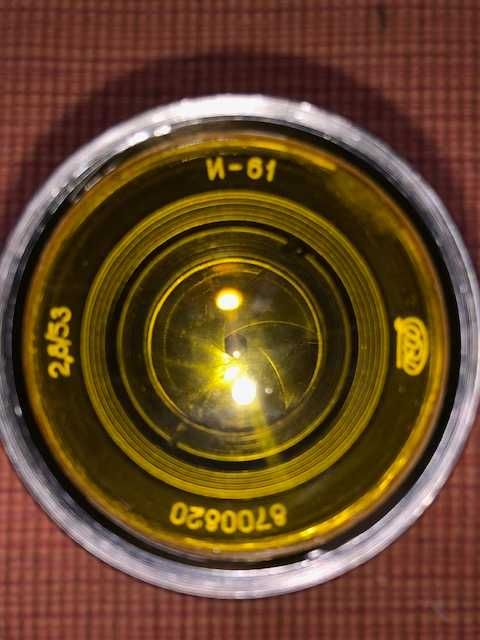 Об'єктив И-61 до фотоапарата