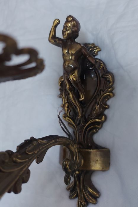 Бра настінні бронзові.