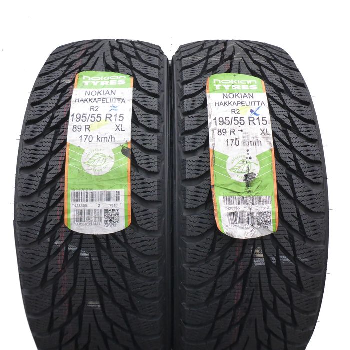 195/55/15 Nokian 195/55R15 89R XL Hakkapeliitta Zima 2017 Nieużywane