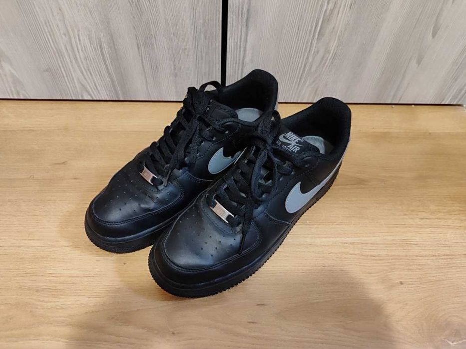 Sneakersy Nike Air Force 1 Czarno-Szare 43