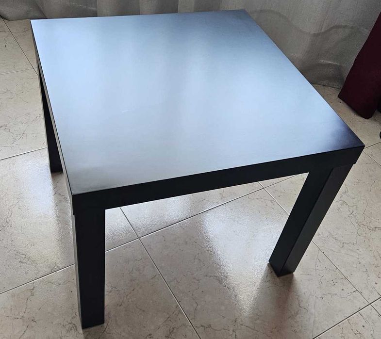 IKEA LACK Mesa de apoio, pret-cast, 55x55 cm
