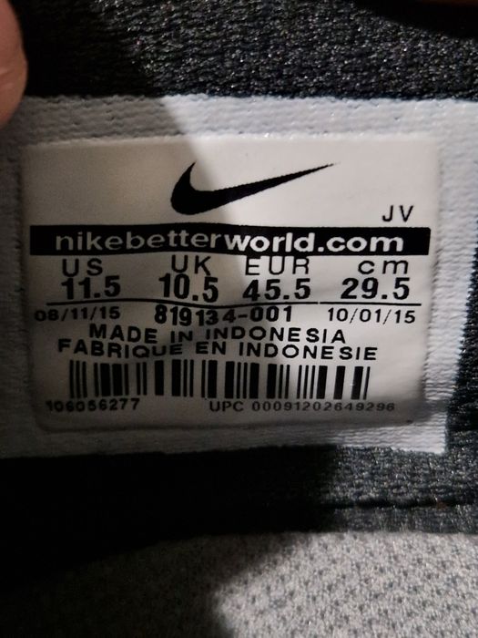 Sneakersy Nike Flex Fury 2 r 45.5